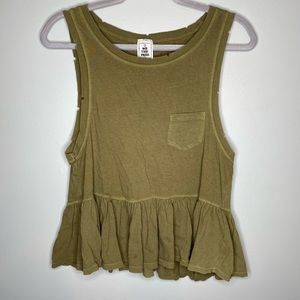 Free People babydoll tank